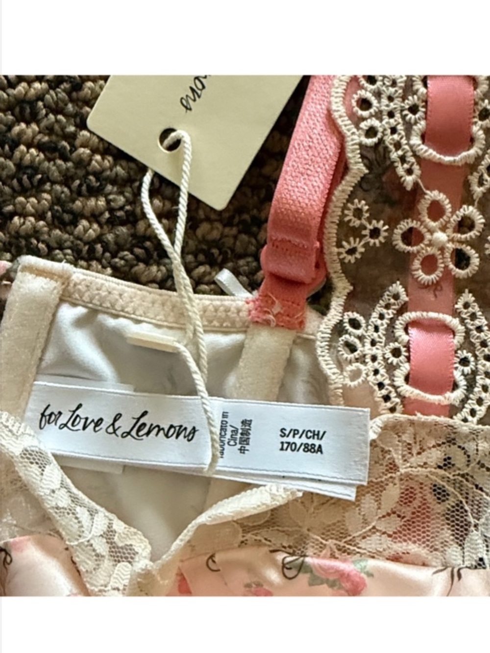 For Love & Lemons Peaches and Cream Bustier - Picture 7 of 7